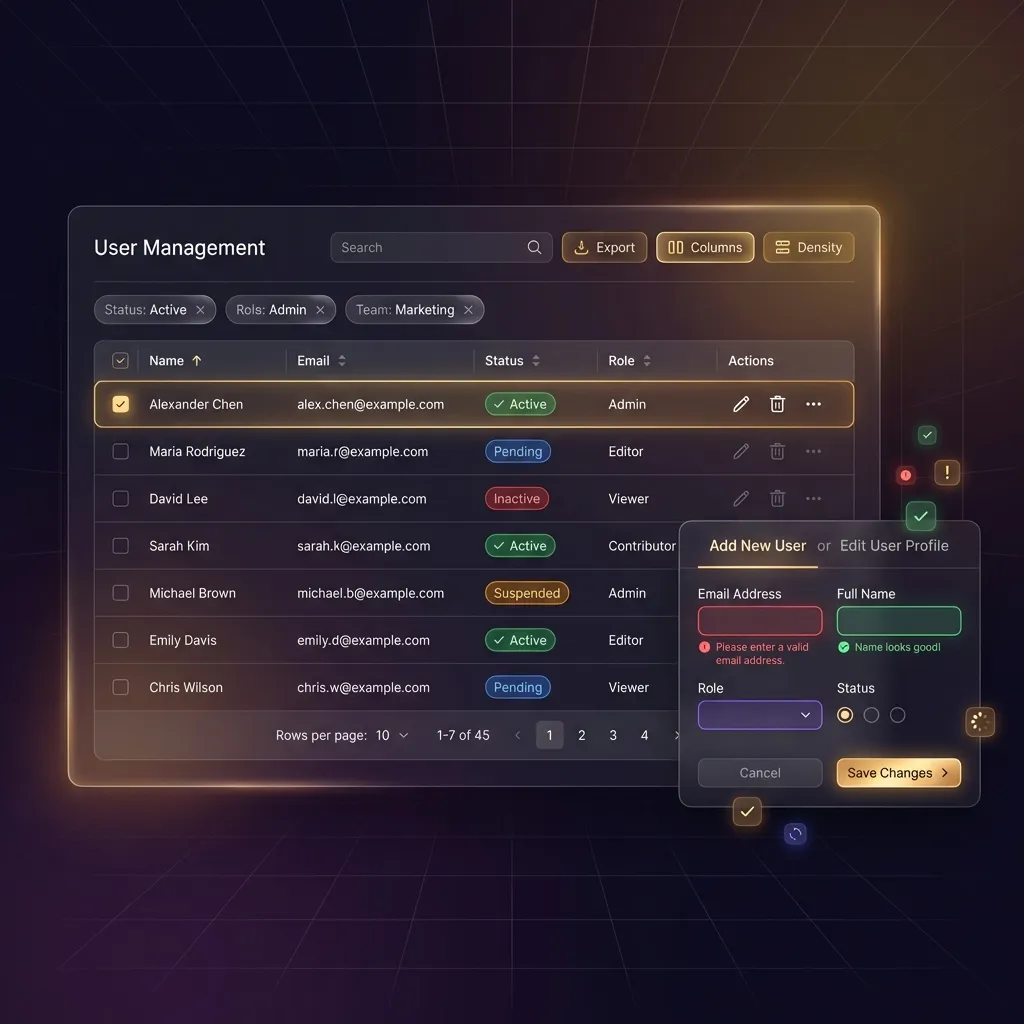 DataTable Engineering Showcase