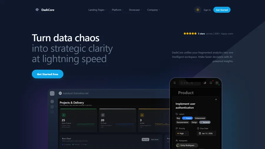 SaaS Landing