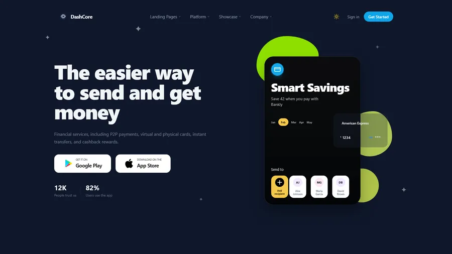 Wallet Landing